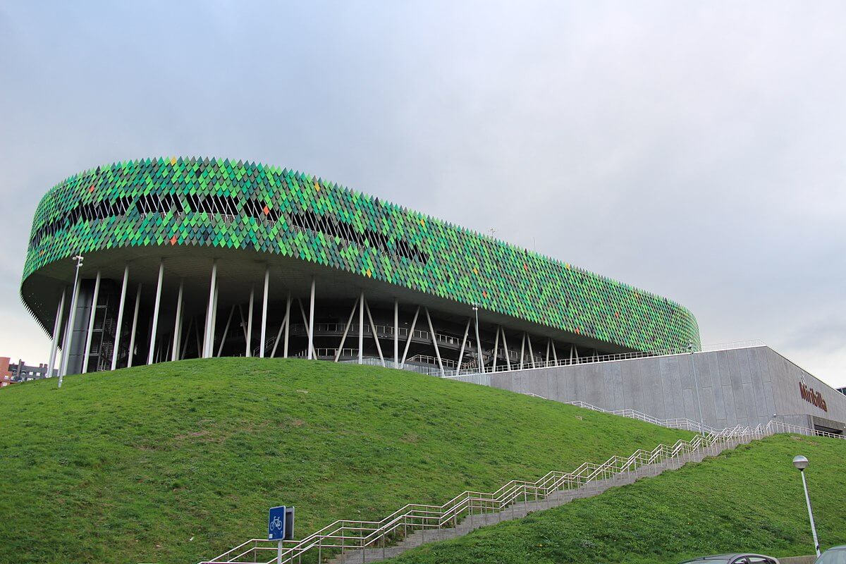 Exterior edificio Bilbao Arena