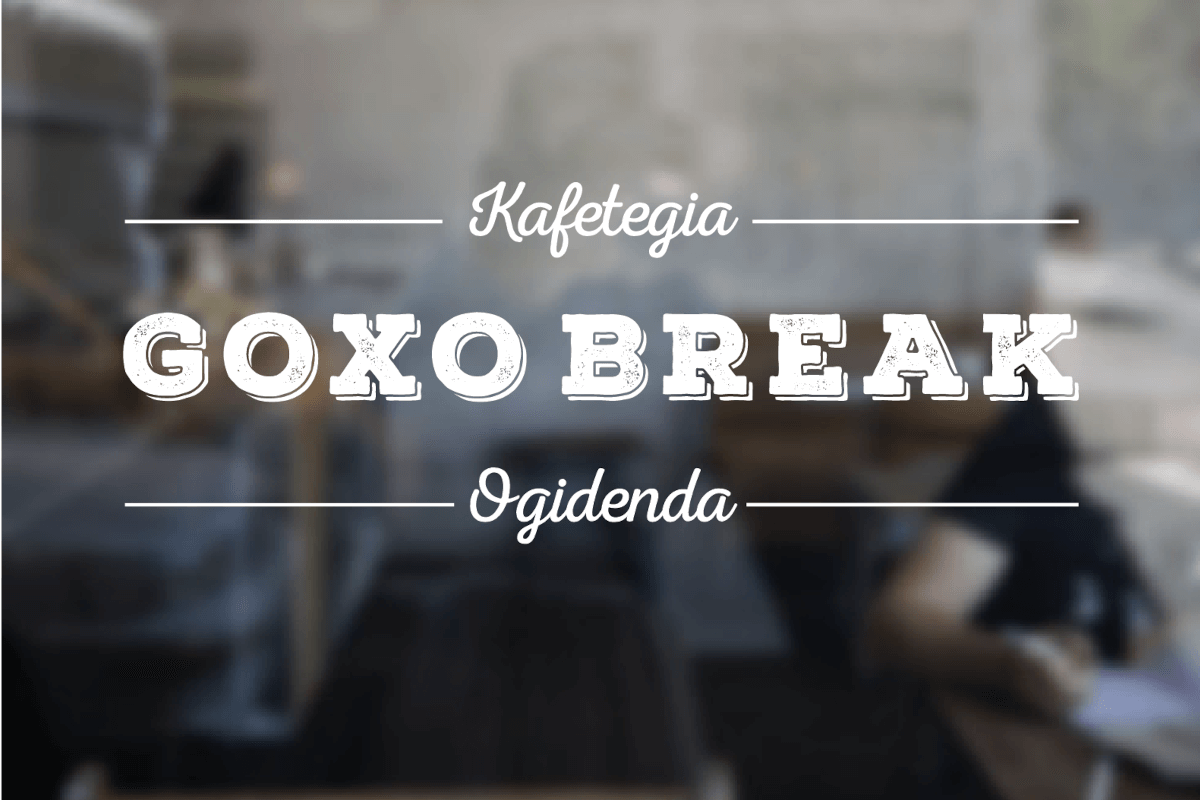 Kafetegia Proyecto Goxo Break ogidenda